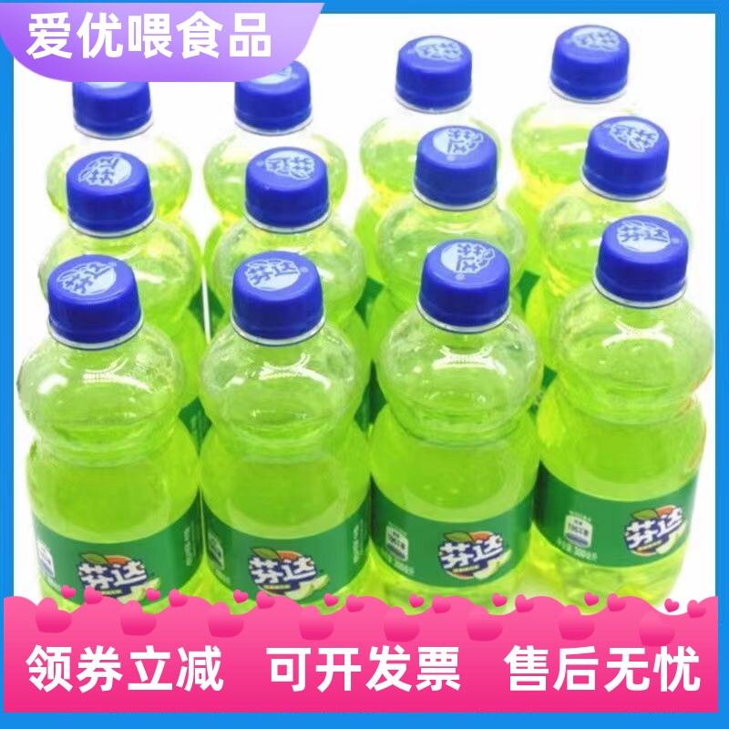 可口可乐芬达迷你苹果味300m*12