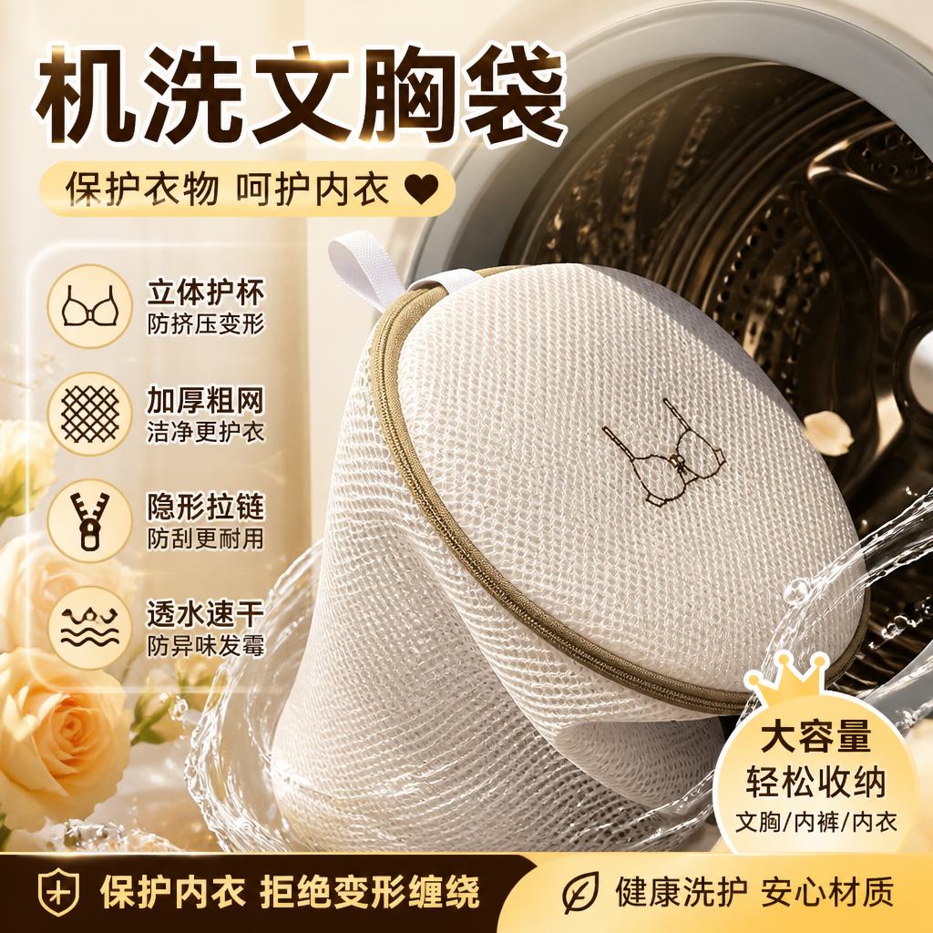 防变形文胸内衣洗衣袋洗衣机用