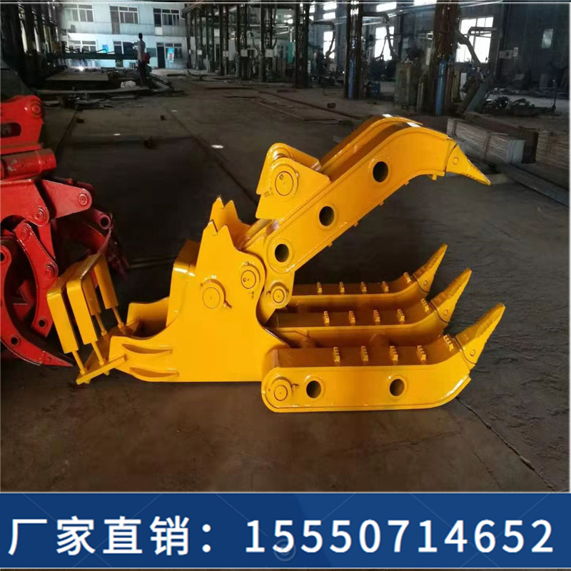 小型微挖旋转抓 挖机抓木器夹木机挖掘机夹木器抓木机抱夹 小抓子