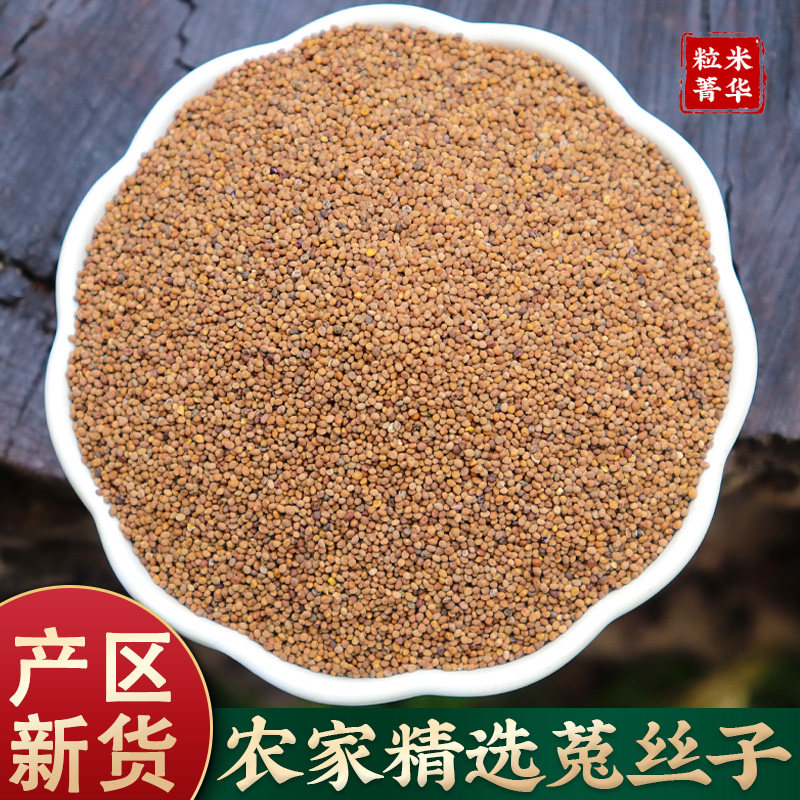 野生菟丝子中药材兔丝子男士泡酒茶正品菟丝籽泡水可搭沙苑子