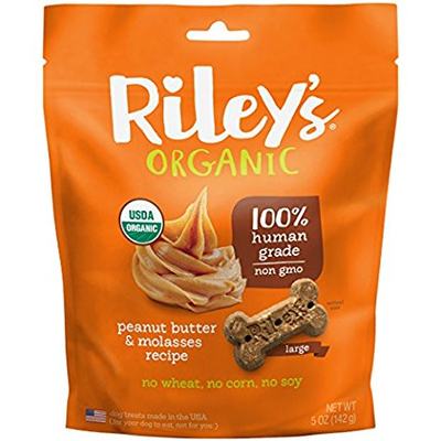 Riley's Organics Peanut Butter and Molasses Bone