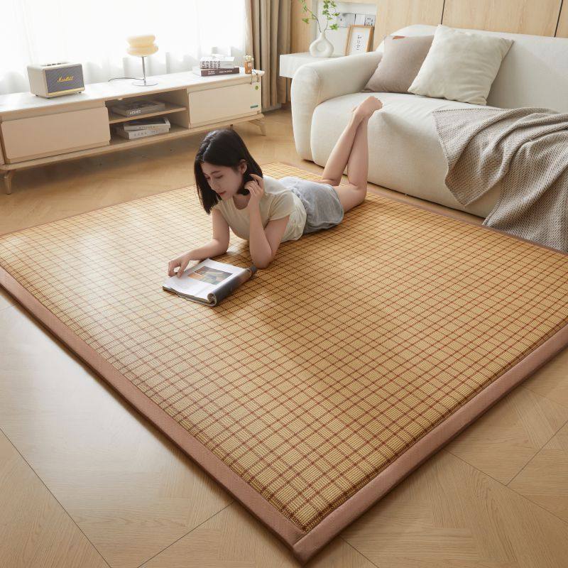 瑜珈垫地垫藤席床垫家用卧室榻榻米垫子学生宿舍单人打地舖垫飘窗,床上用品,床垫/床褥/床护垫/榻榻米床垫,淘宝优惠券,粉丝福利购,淘宝优惠卷