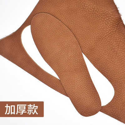 加厚头层黄牛皮鞋透气吸汗防滑