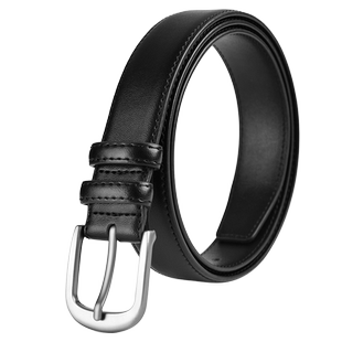 皮带女款真皮简约百搭配牛仔裤带宽休闲黑色女士腰带韩版装饰时尚