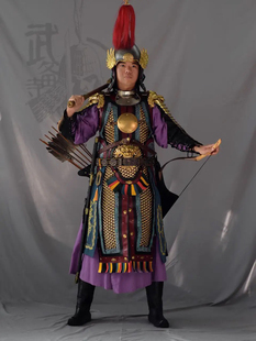 武备寺之明军总兵将军甲 大明将军甲 明代直身山文甲 明代山文甲