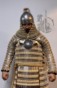 武备寺之西夏冷锻甲 西夏札甲 西夏铁鹞子 西夏盔甲 西夏冷锻甲