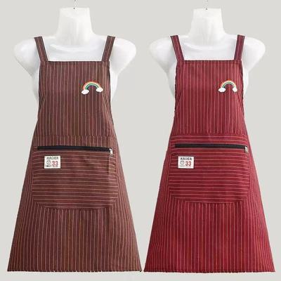 网红透气成人薄款纯棉围裙