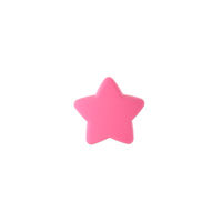 Star hole shoe buckle accessory, cute cross shoe flower buckle, Carloch shoe detachable decorative accessory thumbnail 2