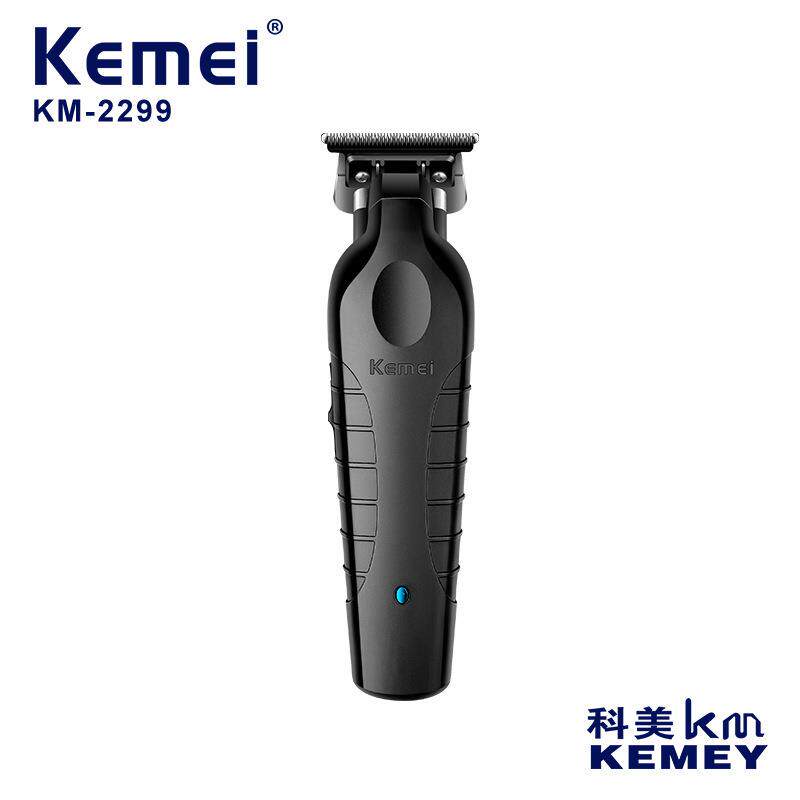 科美电推剪KM-2299跨境带底座电推子USB油头雕刻推剪发廊理发器