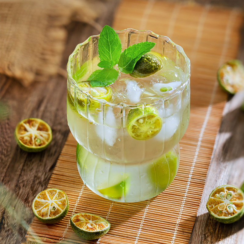 冻干青金桔50g0g小青色桔干青柠檬味零食蜜饯袋装百香果冷泡水果