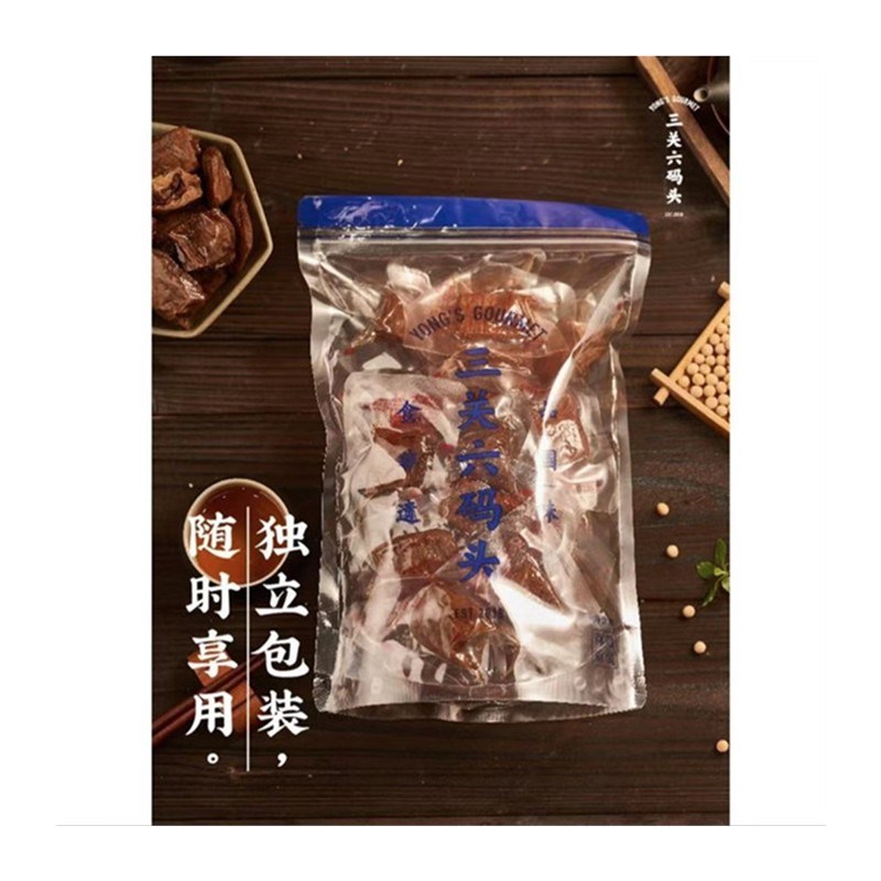【官方旗舰店】三观六码头夹笋豆干浙江老宁波土S特产杭州特色零