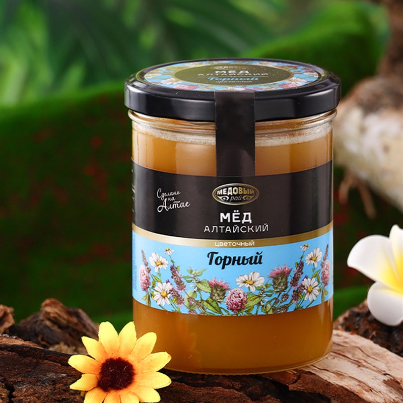 天然蜂蜜俄罗斯原装进口阿尔泰黑森林百花纯正椴T树蜜高山蜜当归