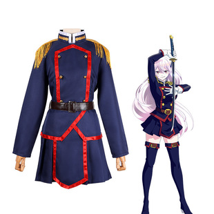 羽前京香cos服动漫魔都精兵的奴隶cosplay服装魔防队七番组长制服