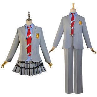 四月是你的谎言cos宫园薰cos有马公生校服制服cosplay动漫服装女