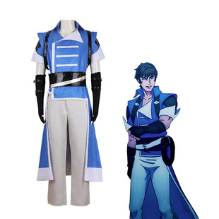 万圣节COS服 动漫恶魔城夜曲 里希特贝尔蒙特 cosplay派对嘉年华