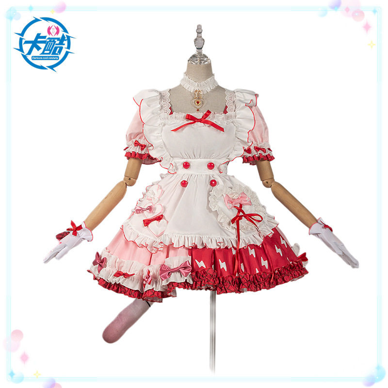 明日方舟cos服三丽鸥联动花房茶话会澄闪Cosplay女二次元游戏c服