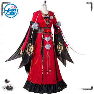 卡酷世纪代号鸢cos服广陵王巫女cosplay神游地宫神游傅融古风女