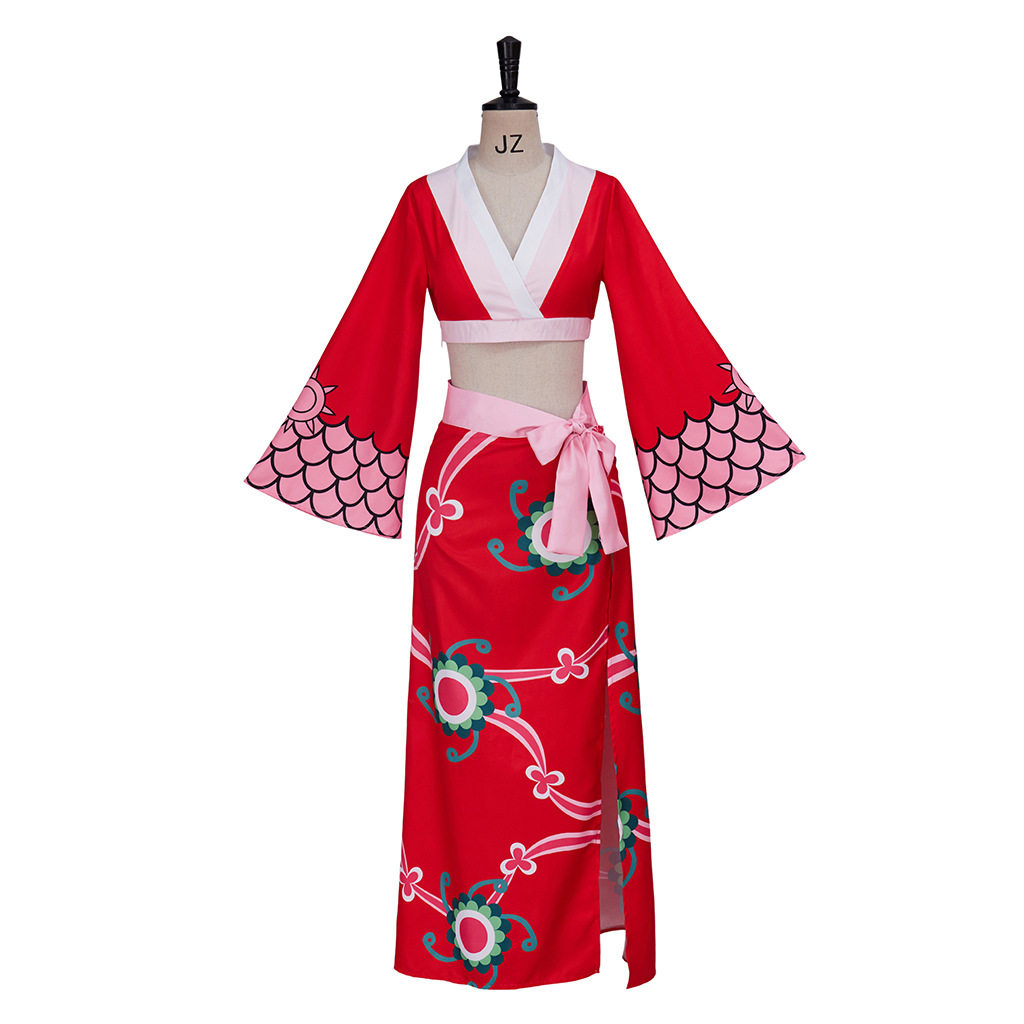 女帝蛇姬汉库克cos服漫展表演服海贼王cosplay服装旗袍年会派对