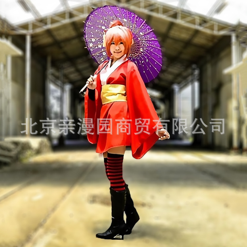 【亲漫园】银魂吉原神乐cos服和服万圣节角色扮演cosplay服装全套