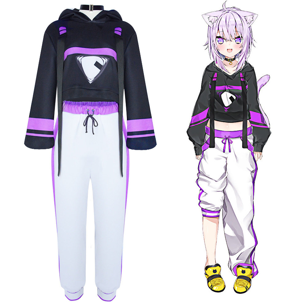 虚拟主播猫又小粥cos服装hololive二次元角色扮演cosplay礼服现货