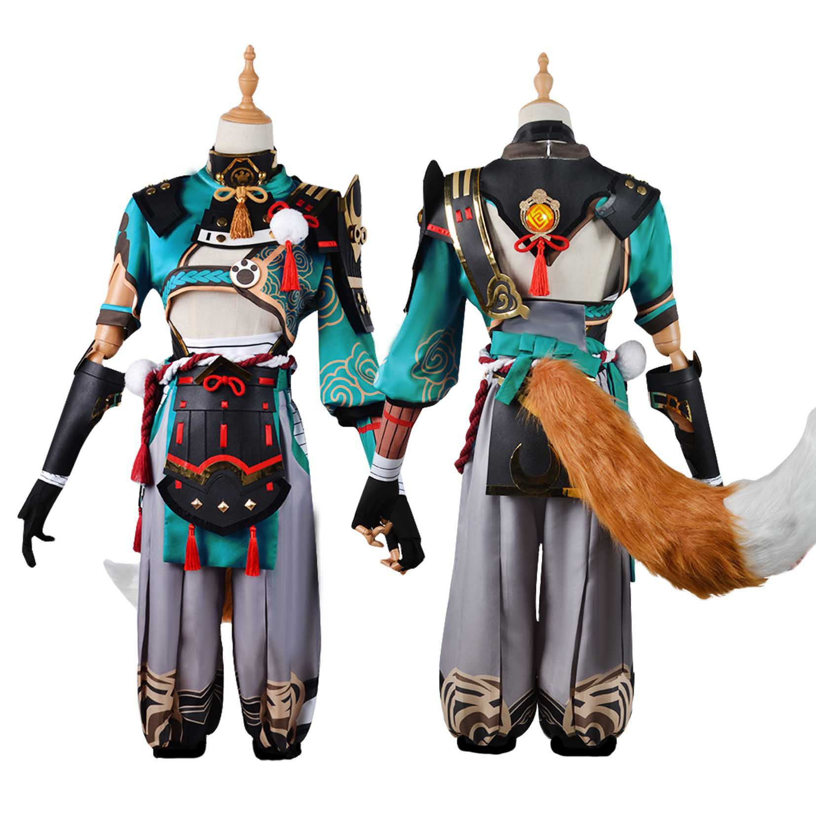 惠家cos原神五郎cosplay服装兽耳正太动漫游戏套装男cos服装