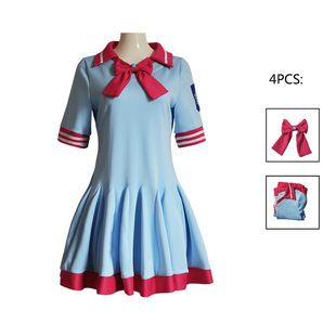 精灵梦叶罗丽cos服 王默 陈思思 莫纱 cos服连衣裙校服连衣裙现货
