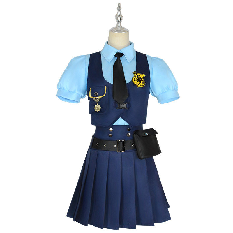 迪士の尼cosplay衣服兔子警官cos套装辣妹纯欲风衬衫JK制服学院风