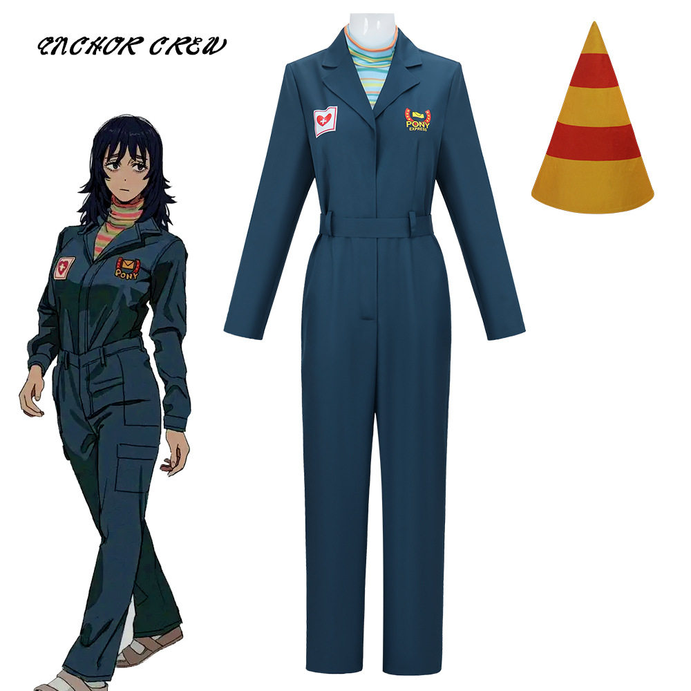 缄默祸运安雅女船员工作服cosplay万圣恐怖搞笑游戏角色扮演服饰