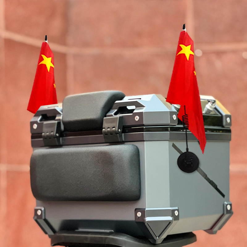 适用爱玛爱朵电动车红旗装饰旗帜车载旗杆电动电瓶车五星旗迎宾旗