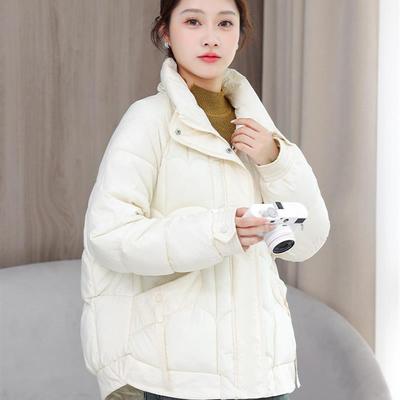 羽绒棉服女款2025年冬季新款韩版棉衣外套加厚小个子棉袄修身女装