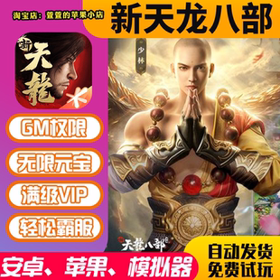 新天龙八部gm手游无敌畅爽内部礼包码兑换码后台游戏币安卓io s
