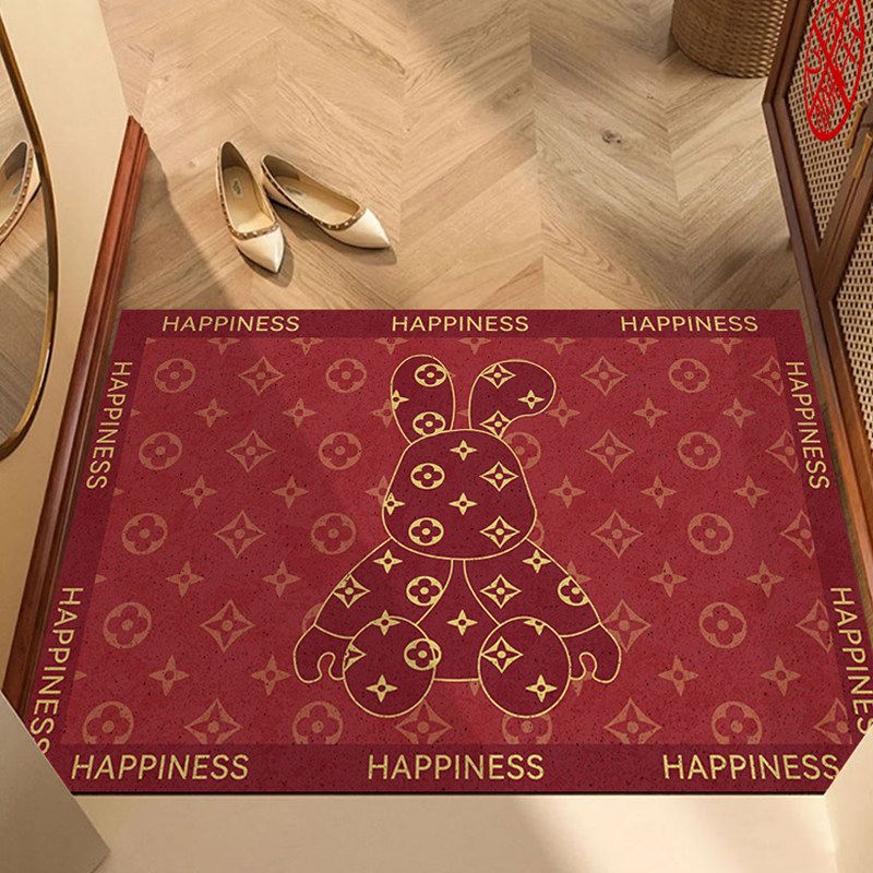 丝圈地垫入户门垫2025新款喜庆红色地毯室外门外户外门口进门脚垫,居家布艺,入户地垫,淘宝优惠券,粉丝福利购,淘宝优惠卷