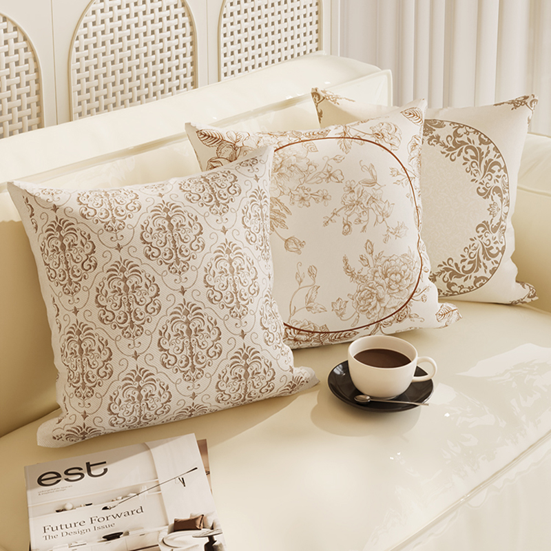 法式复古抱枕欧式枕套组合腰靠垫