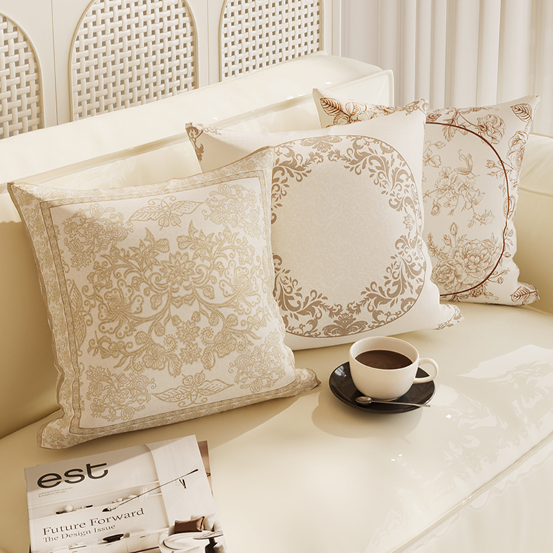 法式复古抱枕欧式枕套组合腰靠垫