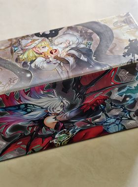 Tpcg卡盒 收纳盒 宝可梦卡盒 游戏王卡盒DIY 开窗卡盒 双开窗大盒