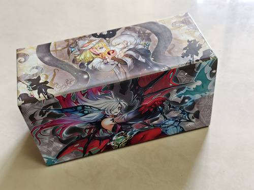 Tpcg卡盒 收纳盒 宝可梦卡盒 游戏王卡盒DIY 开窗卡盒 双开窗大盒