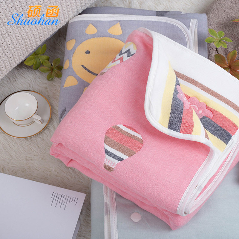 纯棉十层纱布童被被子婴儿浴巾宝宝抱被儿童加厚纱布盖毯,婴童用品,婴童抱被/抱毯,淘宝优惠券,粉丝福利购,淘宝优惠卷