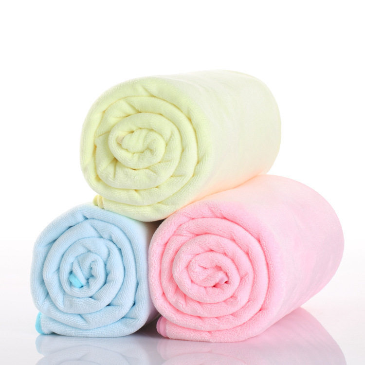 婴儿宝宝儿童加厚大盖毯素色长正方形毛巾被浴巾吸水性强超柔软,婴童用品,婴童毛毯/盖毯,淘宝优惠券,粉丝福利购,淘宝优惠卷