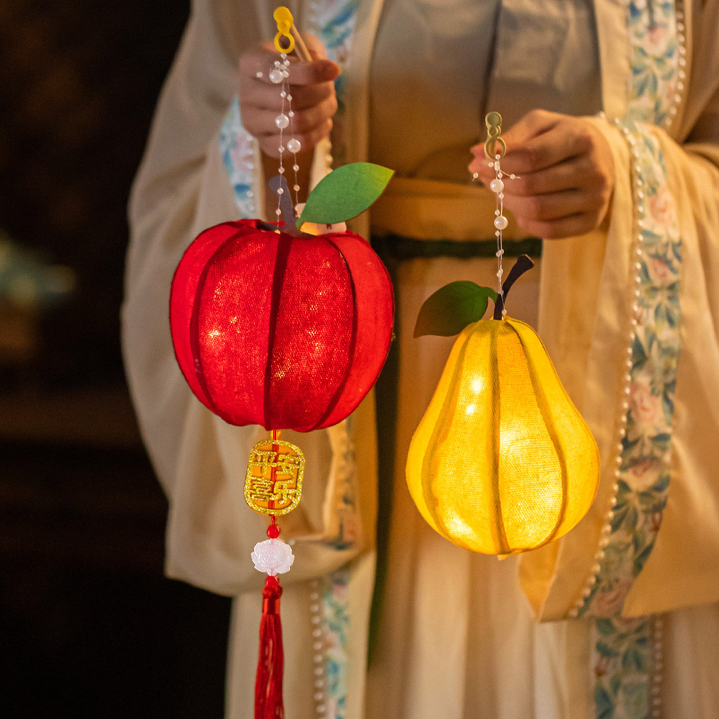 2026元宵春节新年灯笼儿童手提古风水果发光花灯手工diy材料包,节庆用品/礼品,灯笼材料包,淘宝优惠券,粉丝福利购,淘宝优惠卷