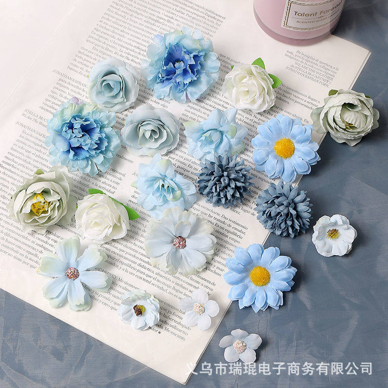20朵组合仿真花diy材料高