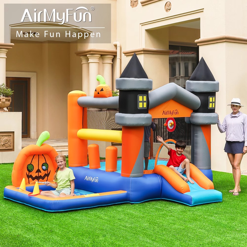 AirMyFun萬圣節充氣城堡蹦蹦床