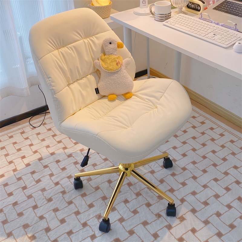 速发背奢电脑椅家卧久坐舒适生用室化妆椅书房书桌椅写字凳靠轻椅