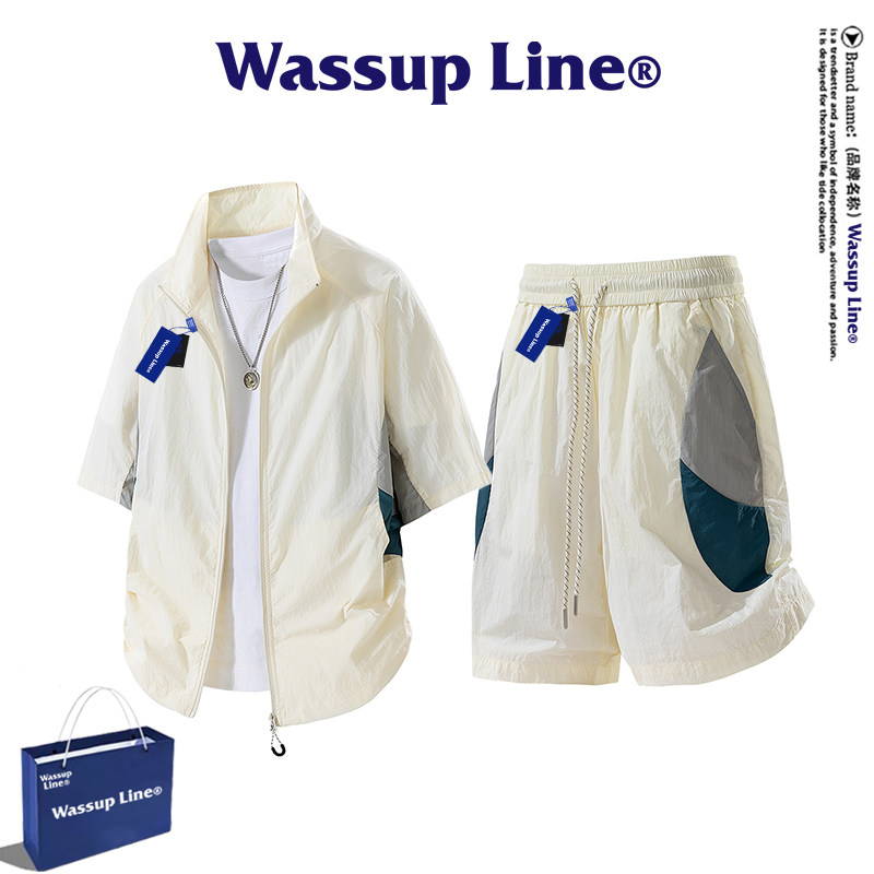 WASSUPLINE潮牌防晒衣套装图片