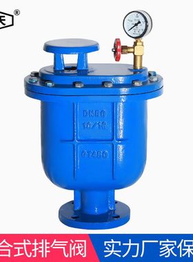 沪天阀门CARX-16DN50-DN400快速复合式进排气阀