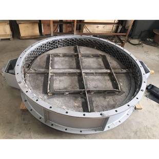 LD1000烟道挡板门 圆风门D941W 弹性密封 DN1000 烟气蝶阀