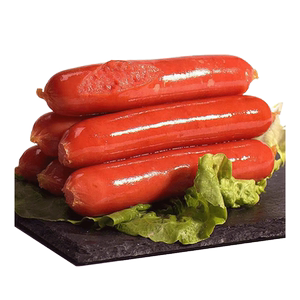 台湾热狗烤肠风味香肠肉肠火腿肠台式脆骨烧烤整箱批发手抓饼商用