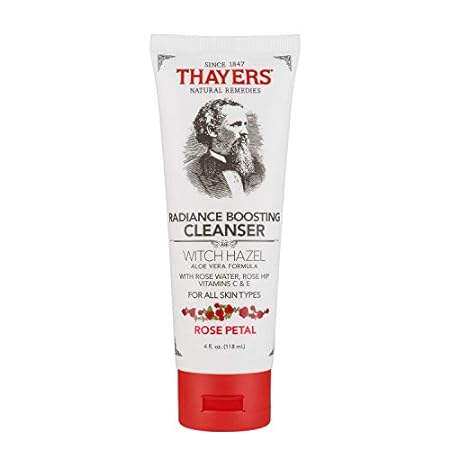 thayers rose petal radiance boosting cleanser with vitami