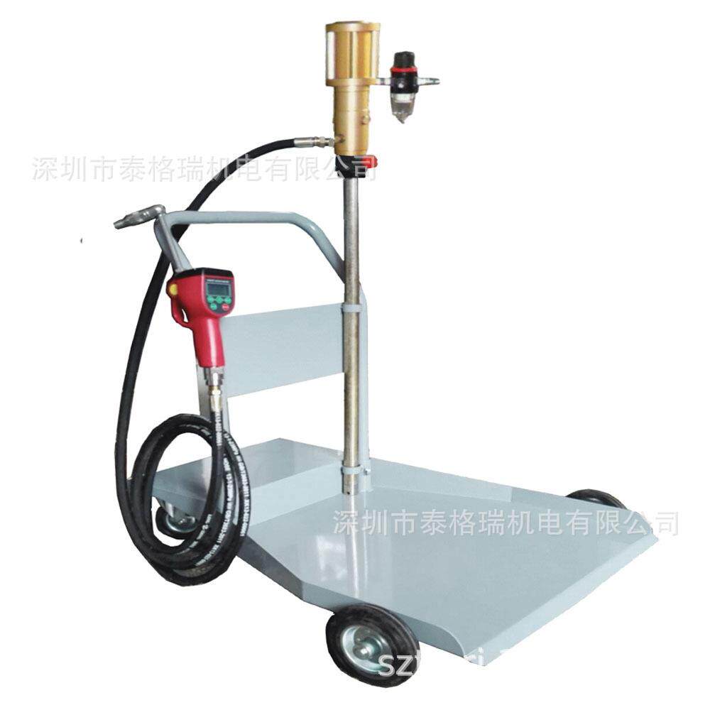 气动润滑油定量机T37150D气动稀油定量加油机移动式高精度加注