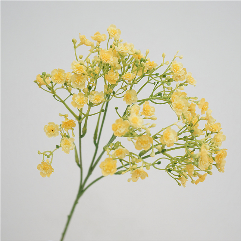 小清新自然系仿真花单枝小碎花满天星新娘手捧花束配材桌花装饰品