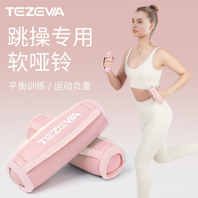 新款跳操沙袋瑜伽运动增重小哑铃家用健身女士负重训练沙袋哑铃